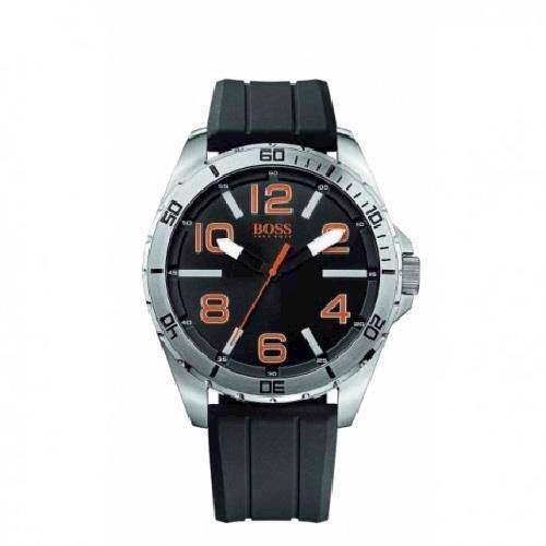 Image of Hugo Boss Orange Sølv Quartz Herre ur, model 1512943